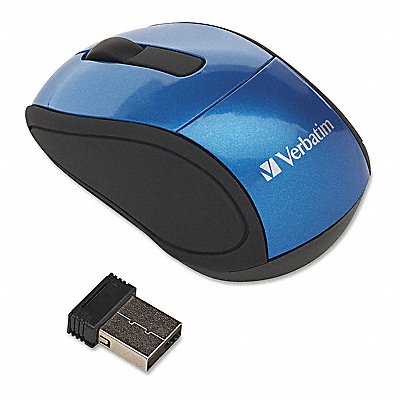 VERBATIM 97471 Mouse Mini Wireless Blue