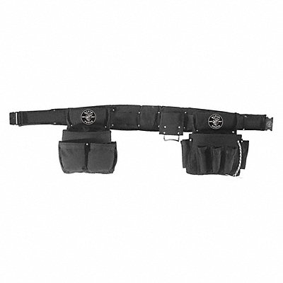 KLEIN TOOLS 5710M Black Tool Belt Ballistic Nylon