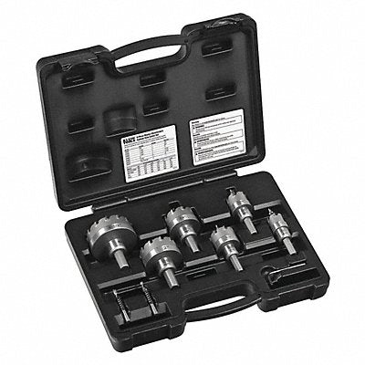 KLEIN TOOLS 31873 Master Electricians Hole Cutter Kit 8pcs