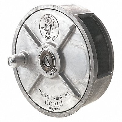KLEIN TOOLS 27400 Tie Wire Reel Aluminum Silver