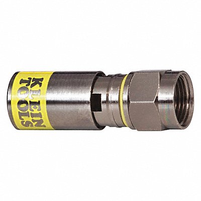 KLEIN TOOLS VDV812606 Universal F Comp Connector RG6-R6Q PK10