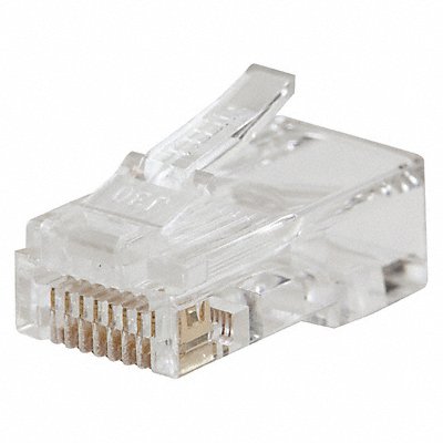 KLEIN TOOLS VDV826763 Pass-Thru Modular Data Plug CAT6 PK200