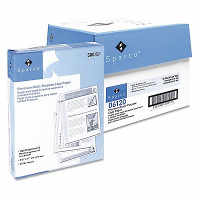 SPARCO SPR06120 Paper Copy 8.5 x11 Wht 92Brt PK10