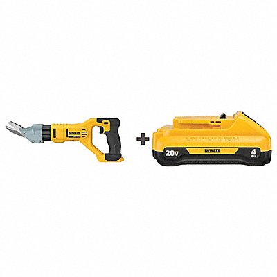 DEWALT DCS498BDCB240 Fiber Cement Shear Cutting 1/2 Cap.