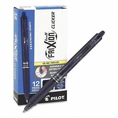 PILOT 31457 Pen Frixion Clickr 0.7Mm Nv PK12
