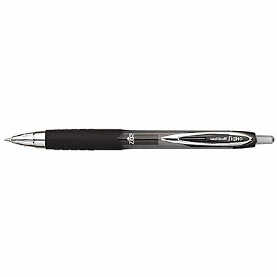 UNI-BALL UBC33950 Pen Gel 207 Retrct 0.7Mm Bk PK12