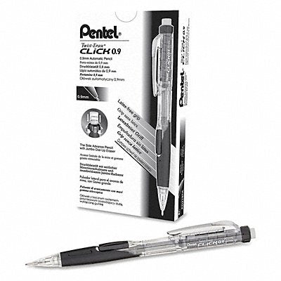 PENTEL PD279TA Pencil Twist Click 0.9Mm Bk