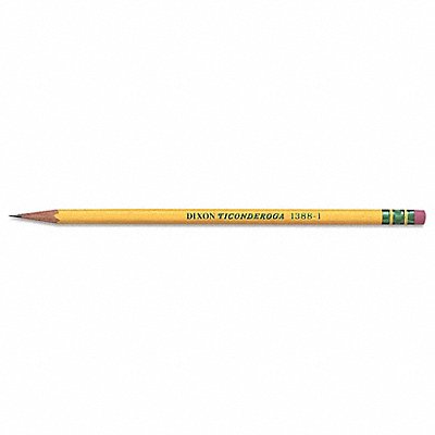 TICONDEROGA 13881 Pencil Wood Sft #1 PK12