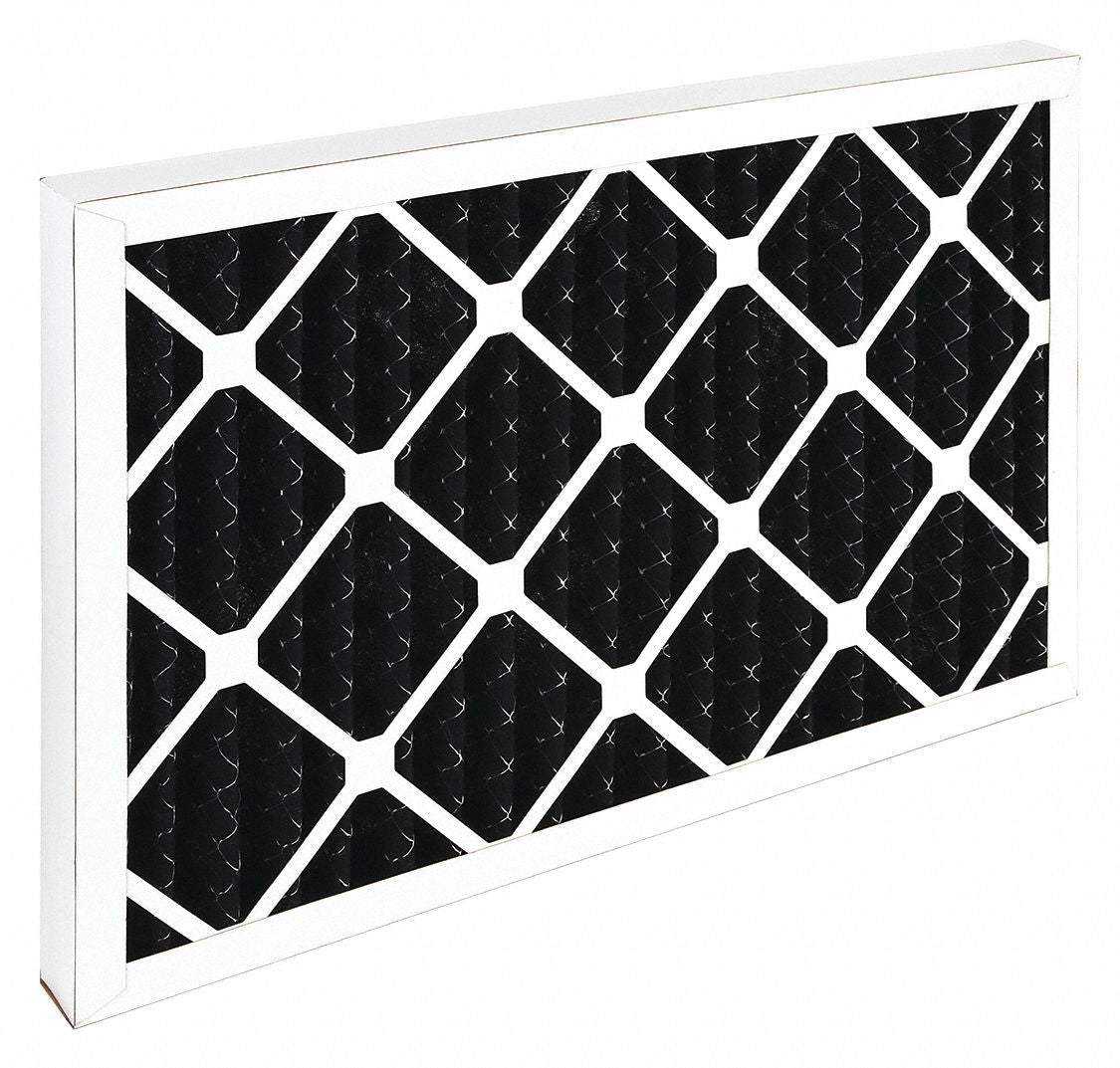GRAINGER 6B849 Odor Removal Pleated Air Filter 20x24x2