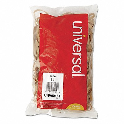 UNIVERSAL UNV00164 Rubber Band 3 1/2inx1/4in Beige PK320