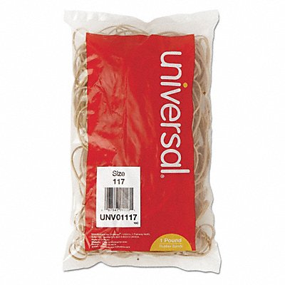 UNIVERSAL UNV01117 Rubber Band 7 in Size 117 Beige PK210