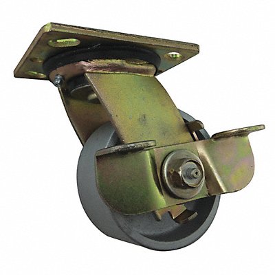 GRAINGER 33H671 Standard Plate Castor Swivel 1000 lb.
