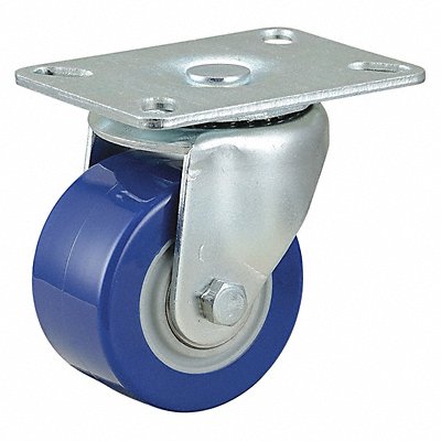 GRAINGER 33H701 Standard Plate Castor Swivel 450 lb.