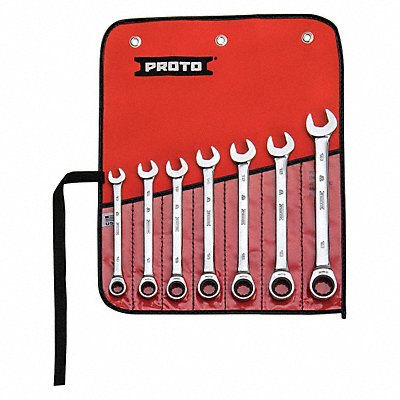 PROTO JSCRMT7S Combination Wrench St Steel Polish Standard Offset