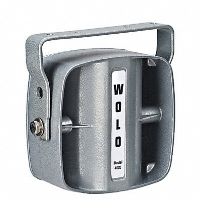 WOLO 4003 Siren Speaker Compact 7 in Metal 12VDC
