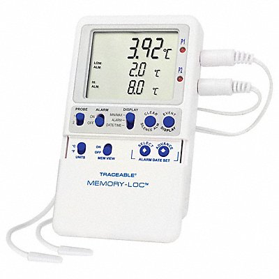 TRACEABLE 6443 Digital Therm Memory-Loc Datalogging