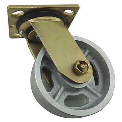 GRAINGER 930CA05201SG Standard Plate Castor Swivel 1000 lb.