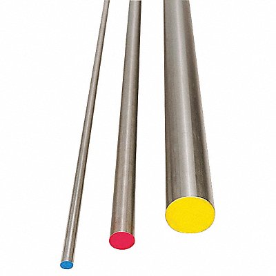 GRAINGER W1D346 Tool Steel Rod 36 in L 3/4 in Dia.