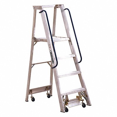LOUISVILLE AP5004 Platform Stepladder 3 ft 10 Alum IA