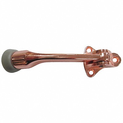 GRAINGER 33J798 Lever Door Holder Copper 1-5/8 In W