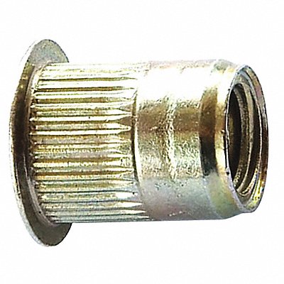 AVK ALS4T47020 Rivet Nut Knurled Steel Zinc Yellow PK25