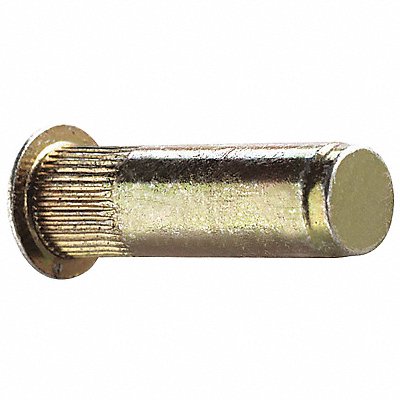 AVK ALS4T420165B Rivet Nut Knurled Steel Zinc Yellow PK25