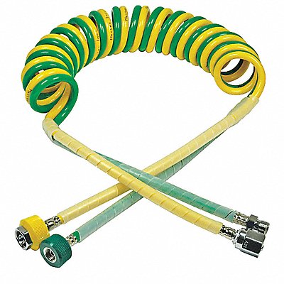 MAXTEC R129P27 Dual Coil Hose 10ft Barb Schradr AirCon