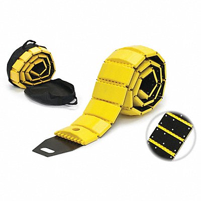GRAINGER 319200001 Portable Speed Bump 120In Yellow Plastic