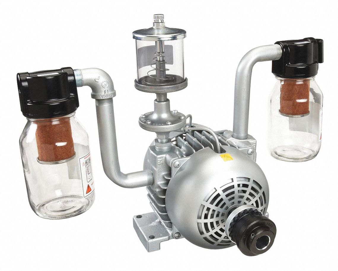 GAST 2565V2A Vacuum Pump 1 1/2 hp 21 cfm 28 in Hg