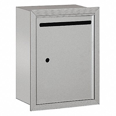 SALSBURY INDUSTRIES 2245AU Letter Box Standard Recessed Aluminum