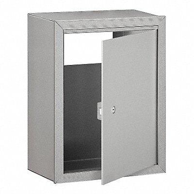 SALSBURY INDUSTRIES 2256ALM Receptacle Surface Mounting Aluminum
