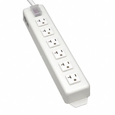 TRIPP LITE TLM615NC20 Outlet Strip 6 Outlet 20A 13-3/4 L Wht