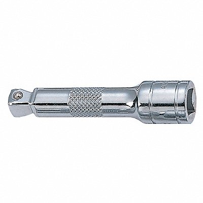 WESTWARD 33M363 Socket Extension Chrome Drv 3/8 in