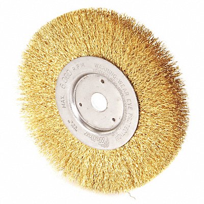 WEILER 93801 Crimped Wire Wheel Brush Arbor 6 In.