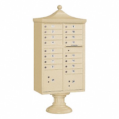SALSBURY INDUSTRIES 3316RSANU Regency CBU USPS Access 16 Doors Sand