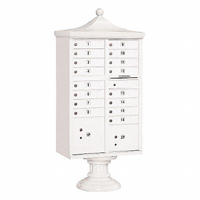 SALSBURY INDUSTRIES 3316RWHTU Regency CBU USPS Access 16 Doors White