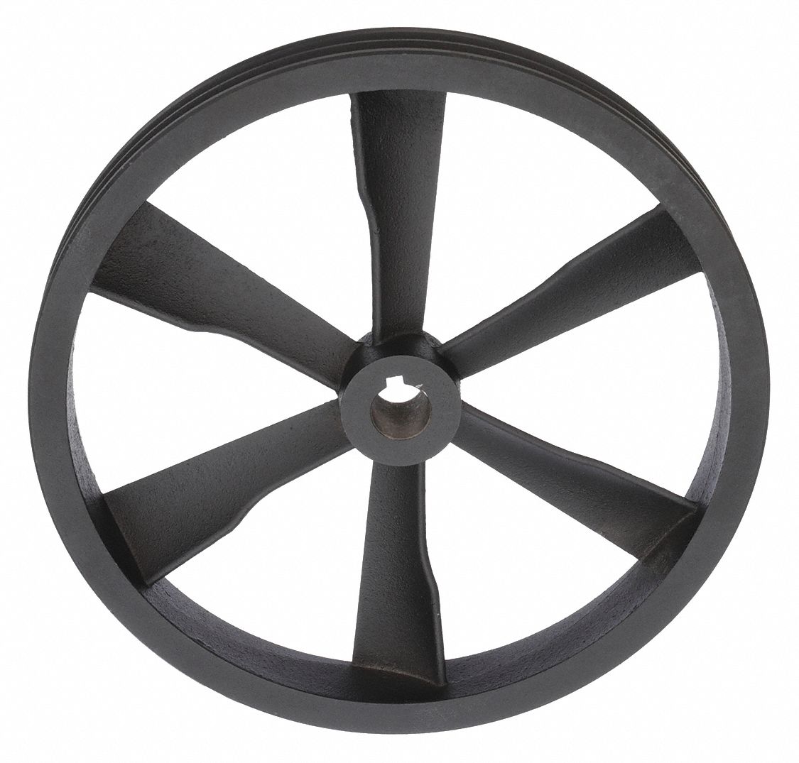 SPEEDAIRE PU016700AJ Cast Iron Flywheel 16 in 2B with Key