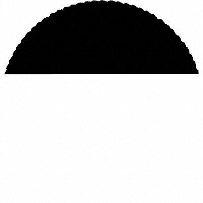 PFERD 67343 Fiber Disc 5 in Dia 7/8in Arbor 40 Grit