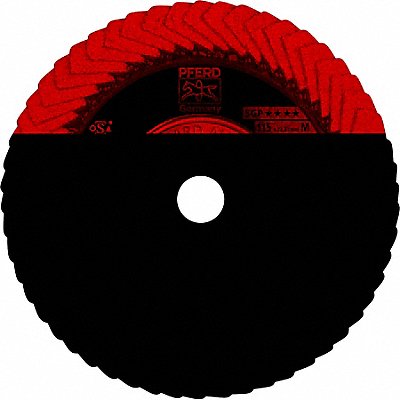 PFERD 67258 Fiber Disc 4 1/2 in Dia 5/8in Arbor