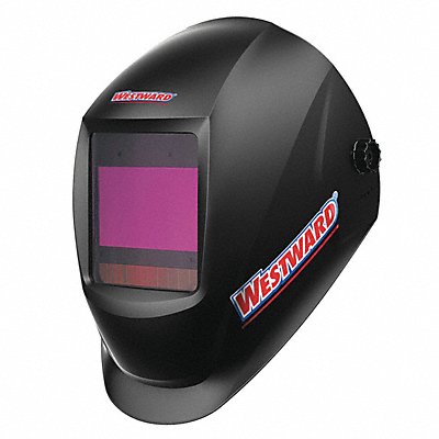 WESTWARD 33N558 Auto Dark Welding Helmet 5-8/8-13 Black