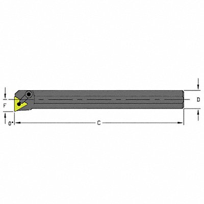ULTRA-DEX USA S20UMTFNR3 Indexable Boring Bar 1.4700 HSS