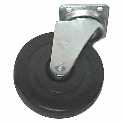 RUBBERMAID COMMERCIAL PRODUCTS FG25533 Soft Rubber Swivel Castor 5 In