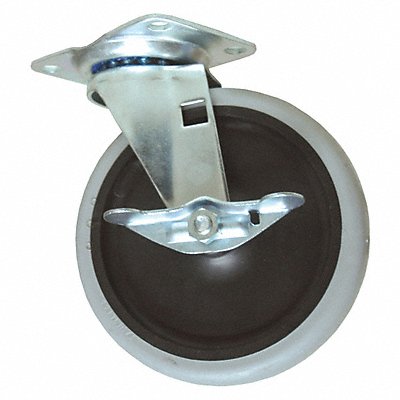 RUBBERMAID COMMERCIAL PRODUCTS GRFG29818 Castor Swivel with Brake 5 In