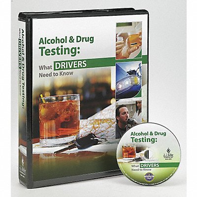JJ KELLER 38335 Training Kit Drug/Alcohol DVD English