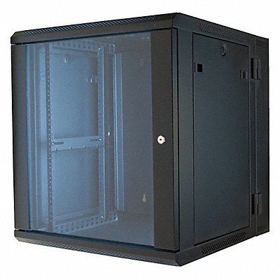 VIDEO MOUNT PRODUCTS ERWEN12E Equipment Rack Enclsre 12 Spaces 25.3inH