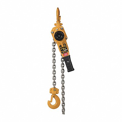 HARRINGTON LB01520SCSYH Lvr Chain Hoist 3000lb 20ft Slip Clutch