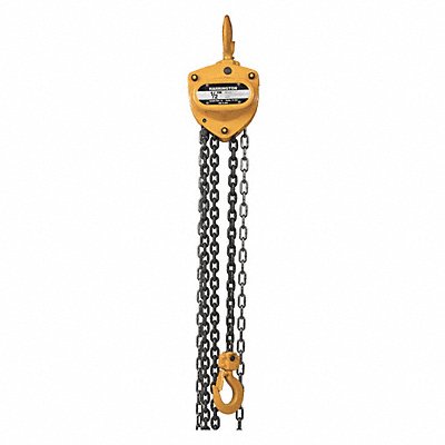 HARRINGTON CB00515 Manual Chain Hoist 1000lb 15ft. Lift