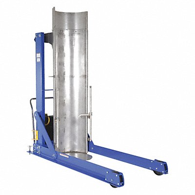 GRAINGER HDD6010PSSC Drum Dumper 45 60in 30 gal/55 gal
