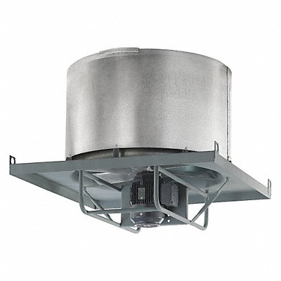 AMERICRAFT FAN AM2413TEFC Steel 24 Dia 39 L 40 H Roof Fan w.Motor