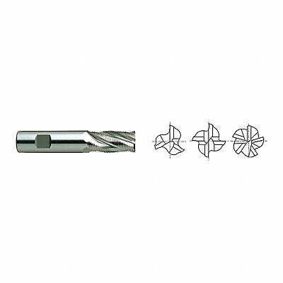 YG-1 TOOL COMPANY 76359CN Square End Mill Single End HSS 3/4